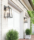 Leighton 4-Light Outdoor Wall-Lantern Rain or Shine - Black