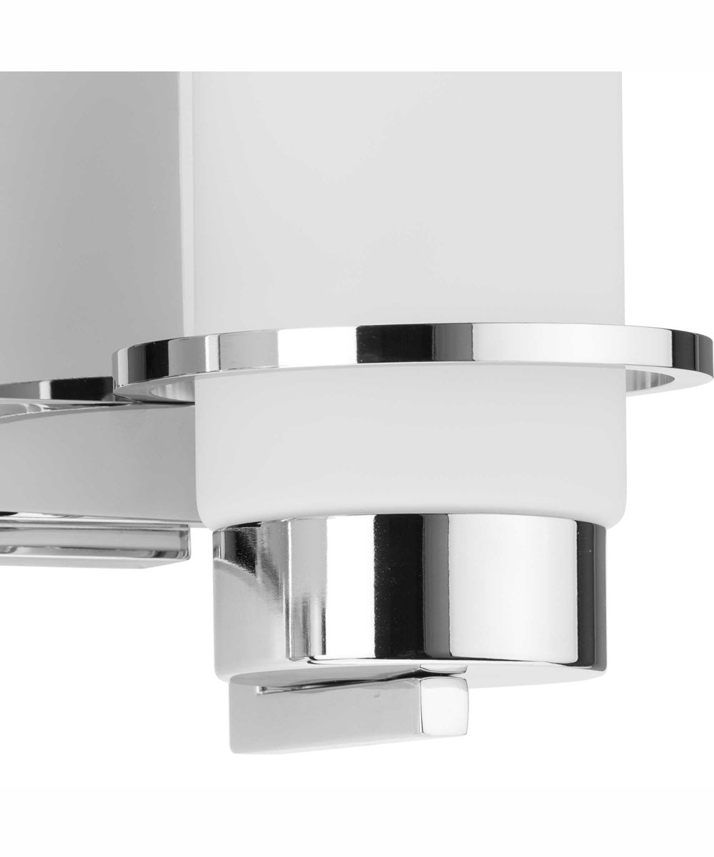 Reiss 2-Light Modern Farmhouse Vanity Light Polished Chrome