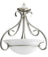 Torino 3-Light Foyer Pendant Brushed Nickel