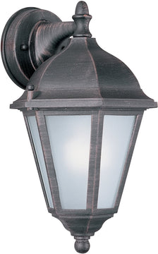 15"H Westlake LED 1-Light Outdoor Wall Lantern Rust Patina