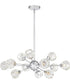 Spellbound 12-light Chandelier Polished Chrome
