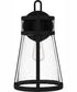 Barber Large 1-light Outdoor Wall Light Coastal Armour Aluminum Matte Black