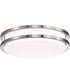 Glamour  Close-to-Ceiling Brushed Nickel