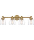 Henning 4-Light Vanity Satin Brass