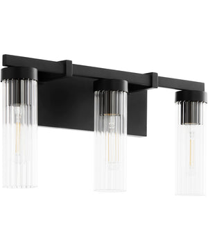 Kilbey 3-light Bath Vanity Light Matte Black