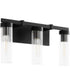 Kilbey 3-light Bath Vanity Light Matte Black
