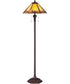 Arden Medium 2-light Floor Lamp Russet