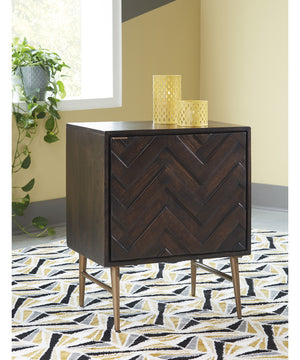 Dorvale Accent Cabinet Brown