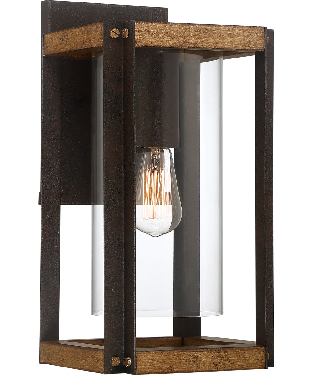 Marion Square Large 1-light Outdoor Wall Light Rustic Black