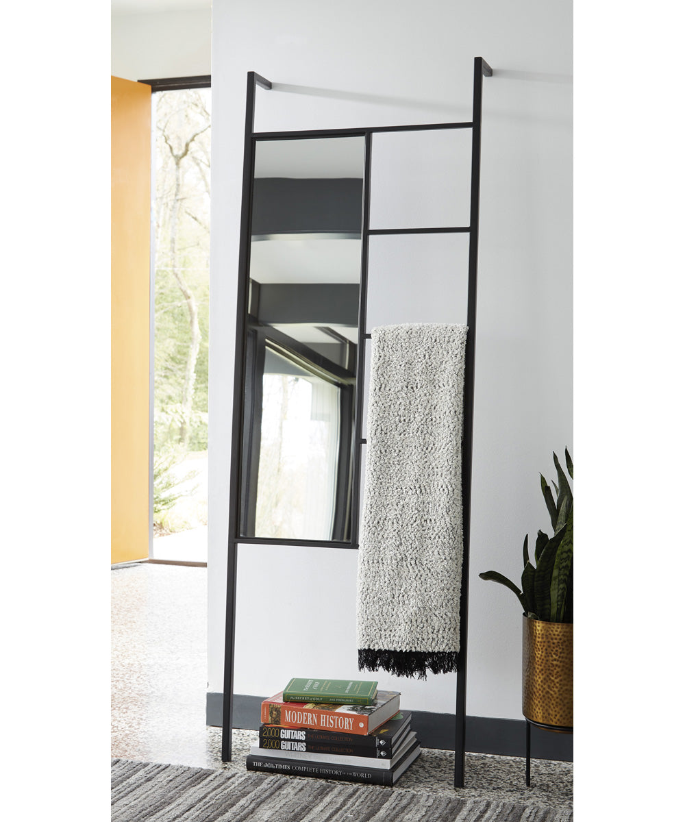 Denice Floor Mirror Black