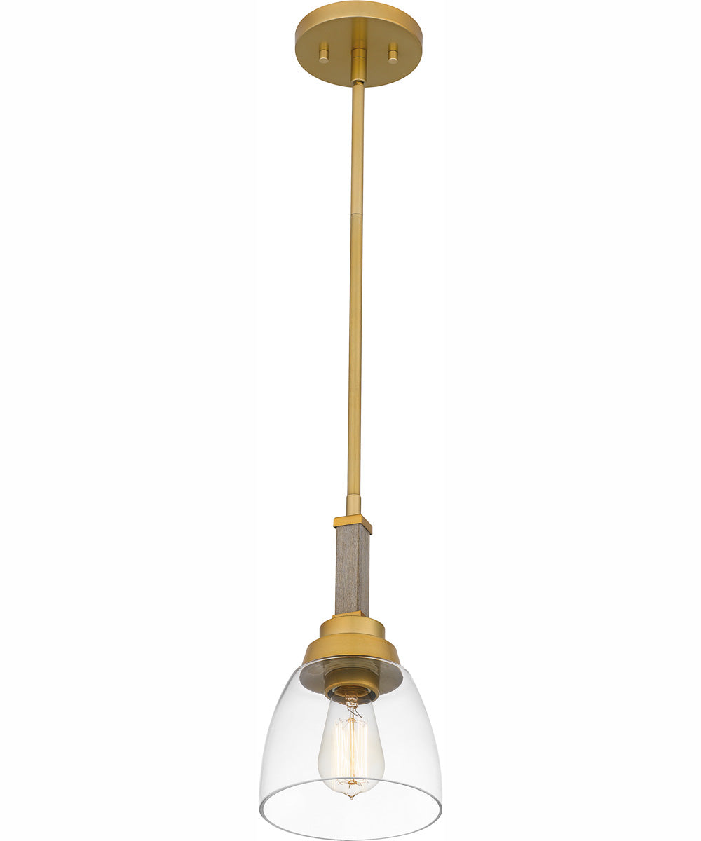 Burkett Small 1-light Mini Pendant Light Gold