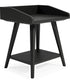 Blariden Accent Table Metallic Gray
