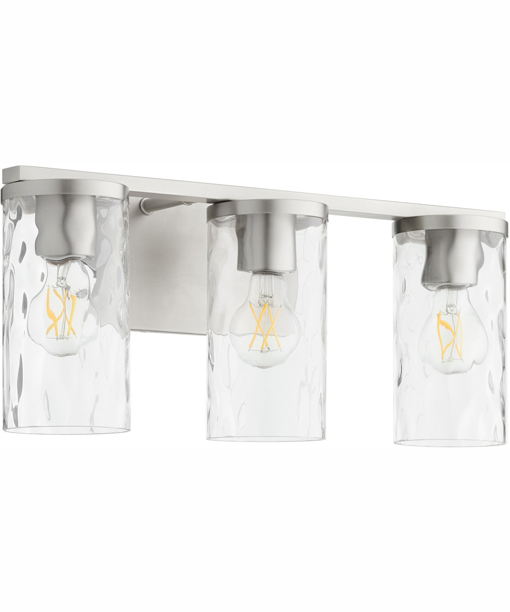 Steinway 3-light Bath Vanity Light Satin Nickel
