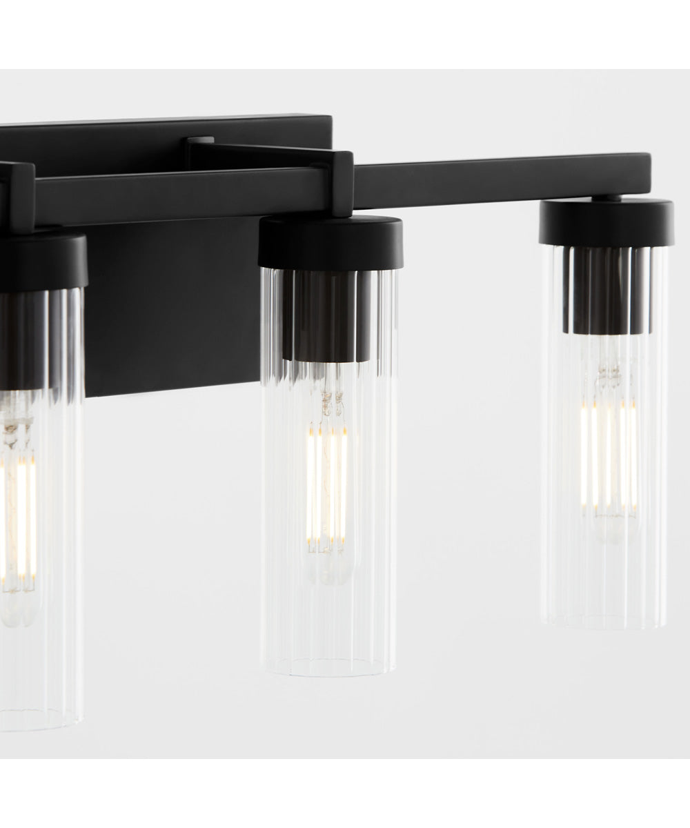 Kilbey 4-light Bath Vanity Light Matte Black