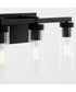 Kilbey 4-light Bath Vanity Light Matte Black