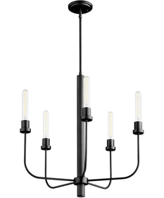 Sheridan 5-light Chandelier Matte Black