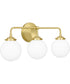 Landry Large 3-light Bath Light Satin Brass