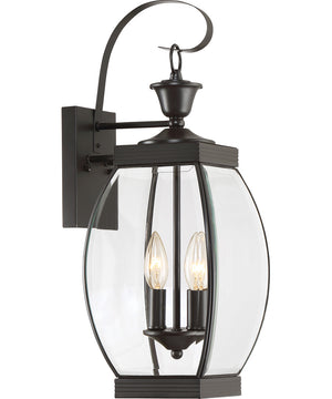 Oasis Medium 2-light Outdoor Wall Light Medici Bronze