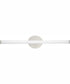 Phase 3 32 in. Large Modern 3CCT Integrated LED Linear Vanity Light Brushed Nickel