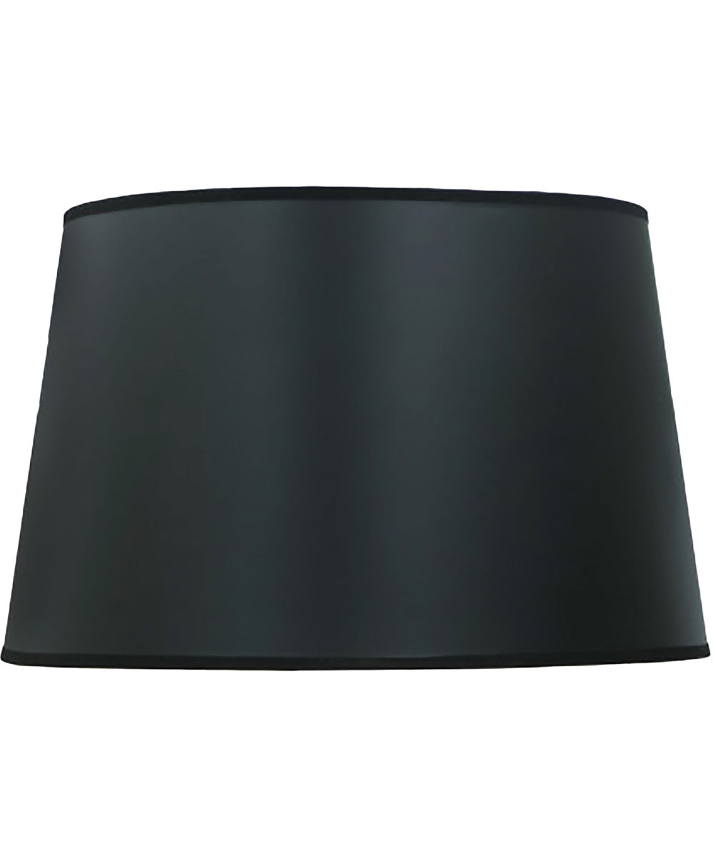 13x16x10 Black/Opaque Gold Foil English Barrel Hardback Lampshade