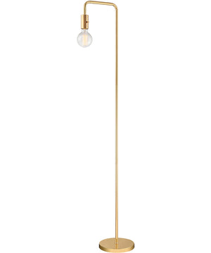 Nilmani 1-Light Floor Lamp French Gold