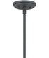 Bristol Small 1-light Mini Pendant Mottled Black