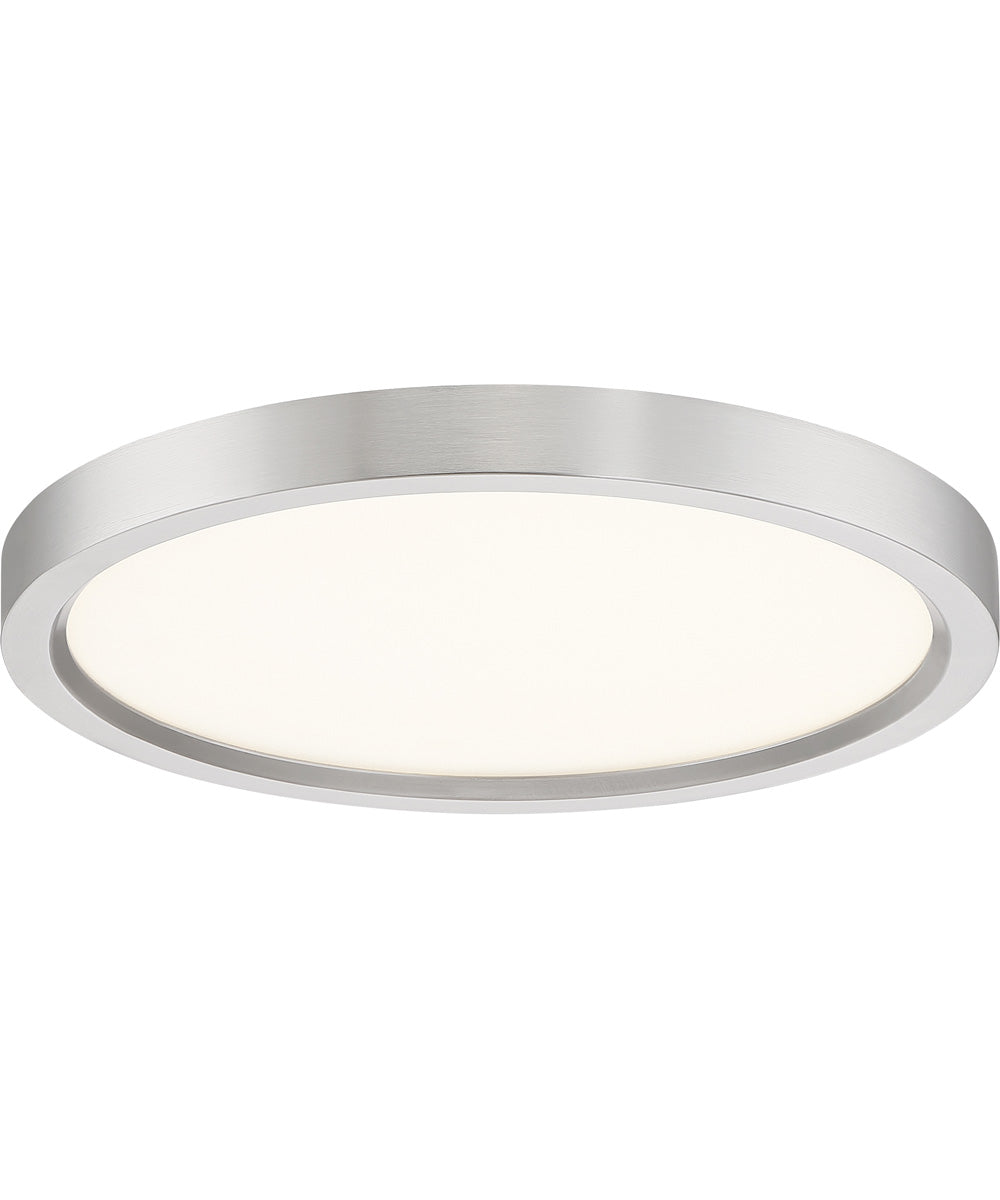 Outskirts  Flush Mount Brushed Nickel