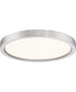 Outskirts  Flush Mount Brushed Nickel
