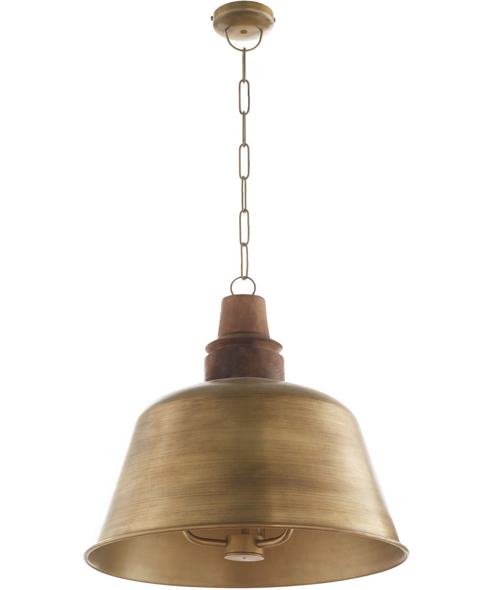 3-light Pendant Artisan Brass