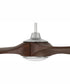 60" Envy 1-Light Indoor/Outdoor Ceiling Fan Painted Nickel