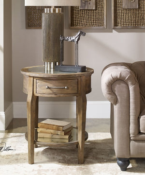 29"H Raelynn Wood Lamp Table