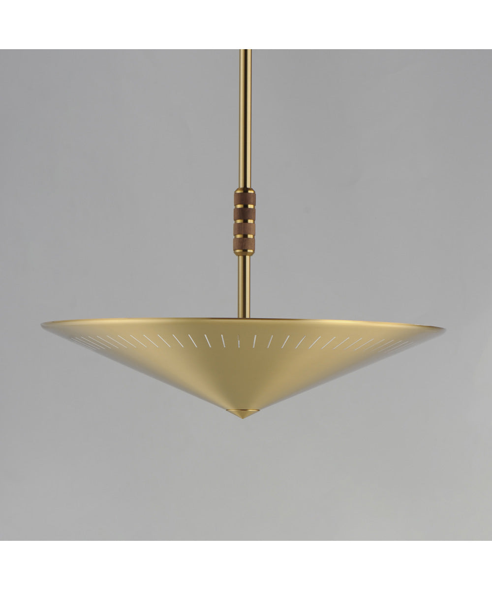 Helsinki 20 inch Pendant Natural Aged Brass