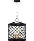 Calais 4-light Pendant Earth Black