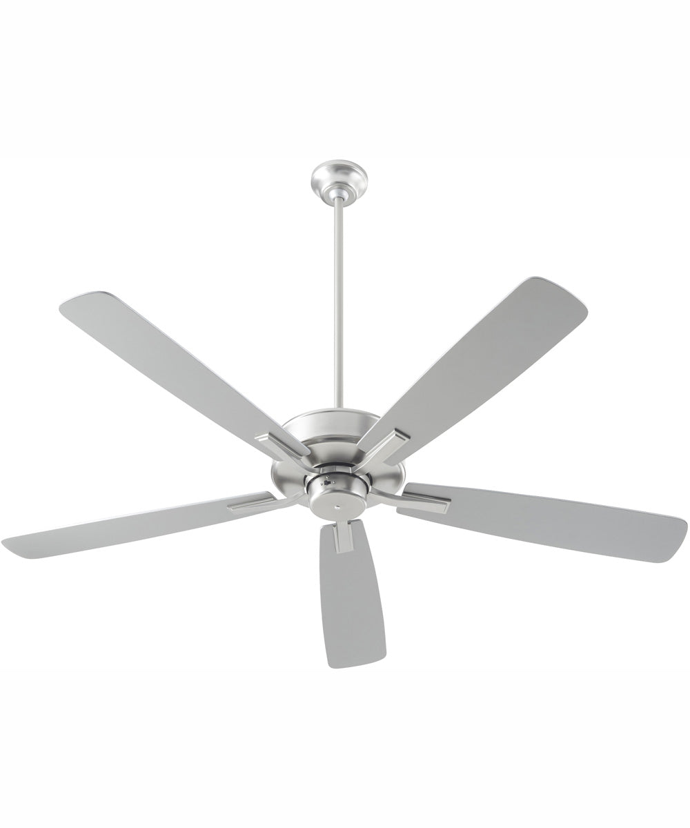 60" Ovation Ceiling Fan Satin Nickel