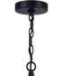Hailie 6-Light Chandelier Flat Black