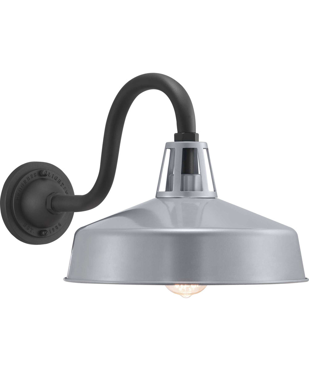 Cedar Springs 1-Light Extra Large Wall Lantern Metallic Gray