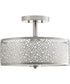 Mingle LED 14" Semi-Flush Mount Brushed Nickel