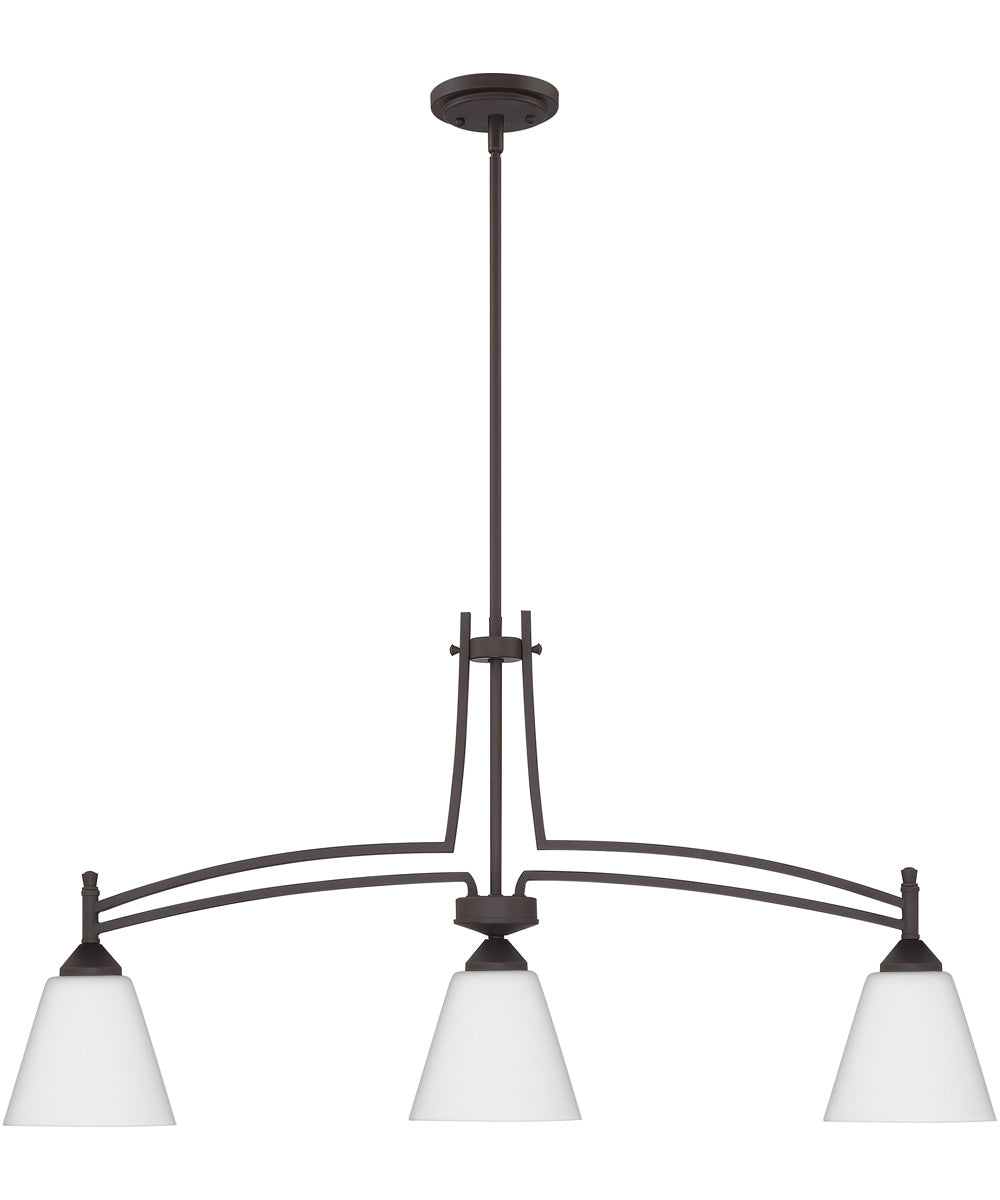 Billingsley 3-light Island Light Old Bronze