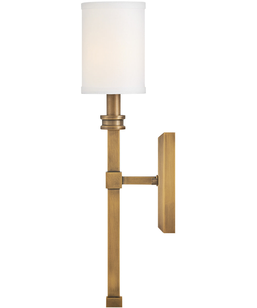 Moore 1-Light Medium Sconce in Heritage Brass