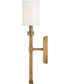 Moore 1-Light Medium Sconce in Heritage Brass