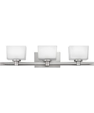 Taylor 3-Light LED Vanity in Brushed Nickel