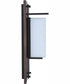 Heights 1-Light Outdoor Wall Lantern Whiskey Barrel / Midnight
