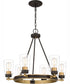 Atwood 6-light Chandelier Old Bronze
