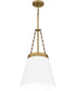 Quoizel Piccolo Pendant 1-light Mini Pendant Aged Brass