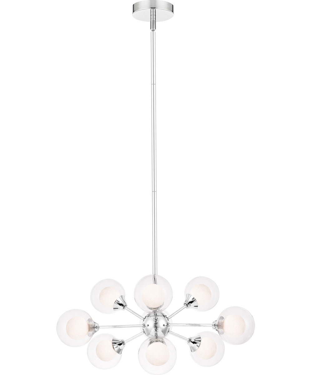 Spellbound 9-light Chandelier Polished Chrome