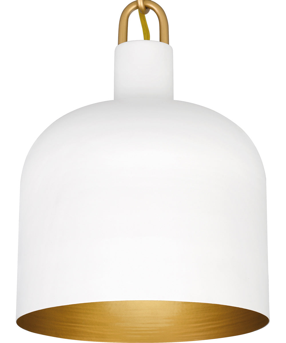 Quoizel Piccolo Pendant Small 1-light Mini Pendant Matte White