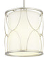 Landree 1-Light Mini-Pendant Silver Ridge