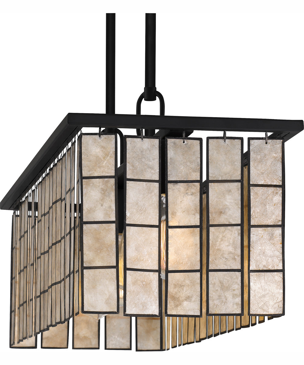 Seigler Small 4-light Island Light Matte Black