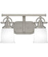 Grant Medium 2-light Bath Light Antique Nickel