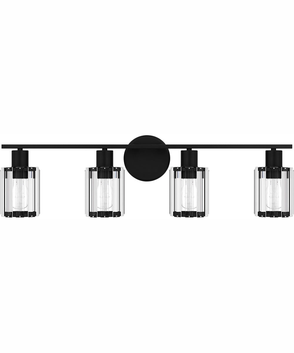 Isla Extra Large 4-light Bath Light Matte Black